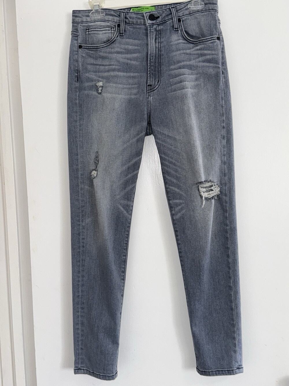 Free People SR vs Sandrine Rose Virgin Label Grunge Distressed Denim Jeans 30